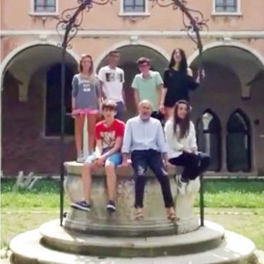 VIDEO/Liceo Guggenheim di Venezia: "Palermo arriviamo"