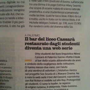 RASSEGNA/ 'Il Bar del Cassarà' anche sul settimanale 'Il Venerdì di Repubblica'
